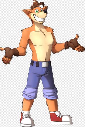 Cartoon Crash Bandicoot Рисунок Фан-арт, краш-бандикут, рука, пушистый Фэндом png