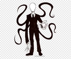 Slenderman Рисование Creepypasta Slender