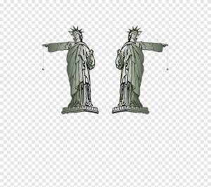 Статуя Свободы графика Рисунок, Статуя Свободы, компьютер, мультфильм png