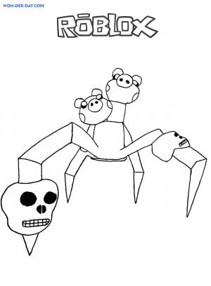 Раскраски Пигги