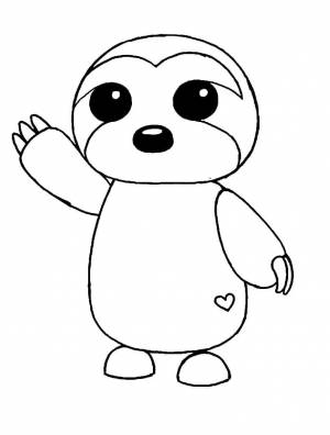 Раскраска Роблокс Петы