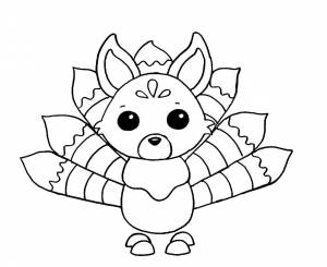 Раскраска Роблокс Петы