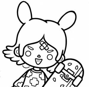 Toca Boca Life coloring pages
