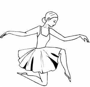Раскраска Танцы
