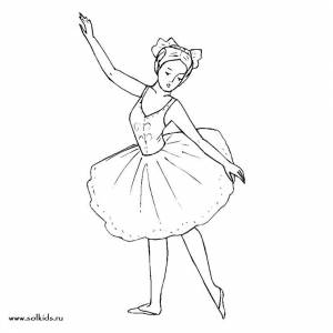 Раскраски Танцы