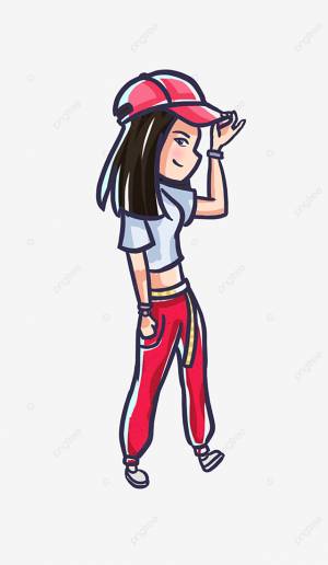 Уличная танцевальная девушка хип хоп улица PNG , Уличные танцы, девушка, Улица PNG картинки и пнг PSD рисунок для й загрузки