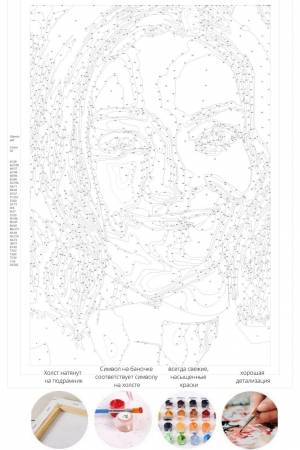 Картина по номерам по сералу Wednesday Уэнсдей Энида