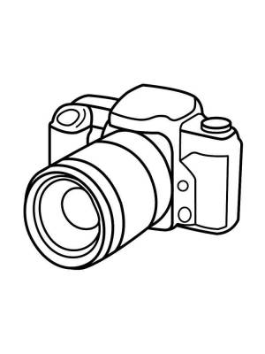 Раскраски Фотоаппарат
