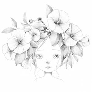 Мультяшные рисунки для раскрашивания