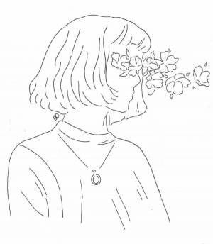 Раскраски Эстетика легкие