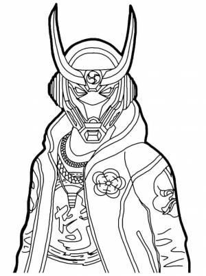 Раскраска Фри Фаер