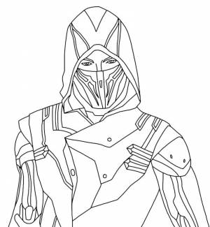 Раскраска Фри Фаер