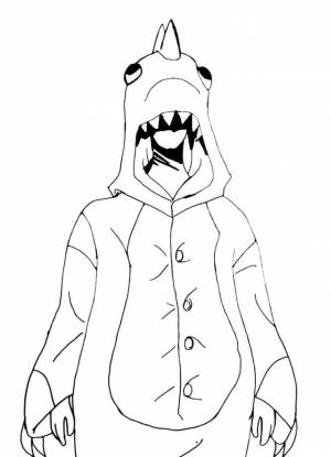 Раскраска Фри Фаер