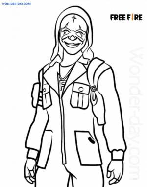 Раскраски Фри Фаер