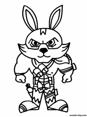 Раскраски фри фаер питомцы