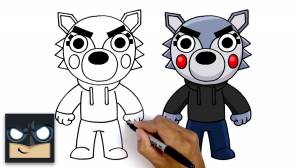 как нарисовать роблокс