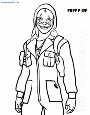 Раскраски Фри Фаер