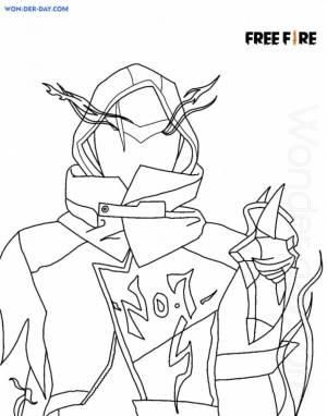 Раскраски Фри Фаер