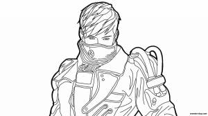 Раскраски Фри фаер персонажи