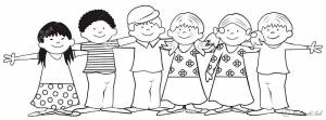 раскраски день защиты детей