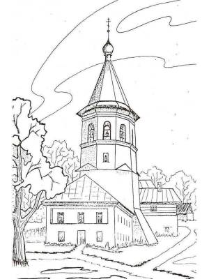 Раскраски Храм