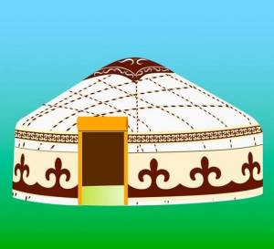 Детские рисунки юрты