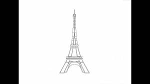 How to Draw the Eiffel Tower