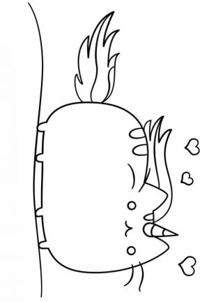 Большой кот единорог