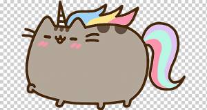 Пушин кот, пушин кот единорог тенор, пушин кот, млекопитающее, carnivoran, мультфильм png