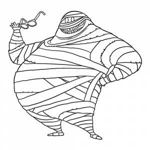 Раскраска Мюррей