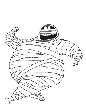 Раскраски Монстры на каникулах