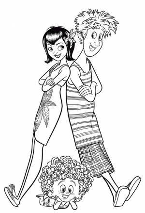 Disegni di Hotel Transylvania da colorare