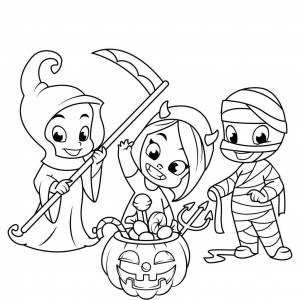 Mummy Coloring Pages