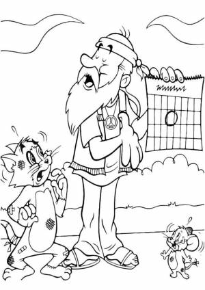 Раскраска Туристический поход