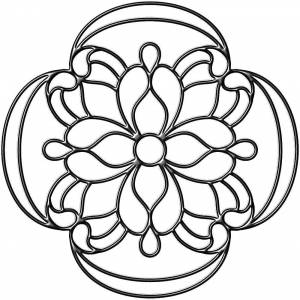 Раскраски Раскраска Для витража для витражей витражи