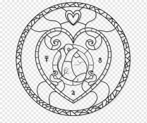 Витраж Раскраска, стекло, стекло, белый, симметрия png