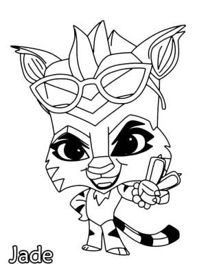 Раскраски Zooba