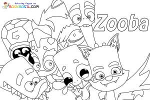 Раскраски Zooba