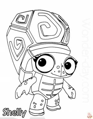 Проявите творческий подход с раскрасками Zooba для детей