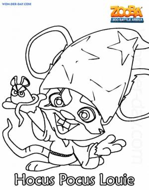 Раскраски Зуба Битва животных