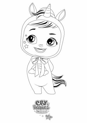 Край бэби раскраска