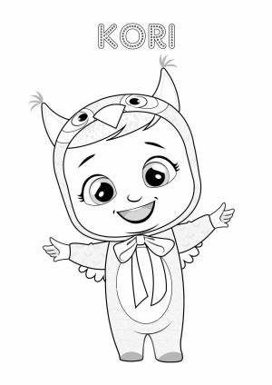 Раскраски Край беби