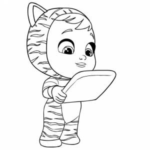 Раскраски Бэби край