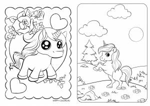 Край бебис раскраска