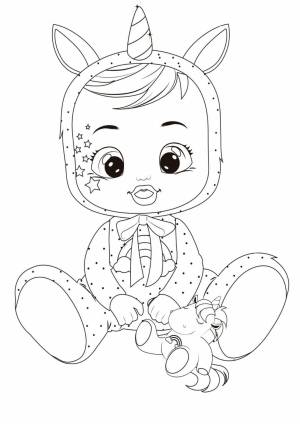 Раскраски Край беби