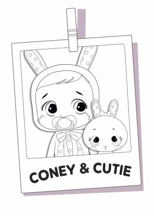 Край бебис раскраска