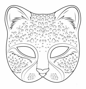 Маска раскраска