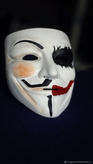 Маска анонимуса идеи для раскраски