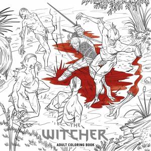Dark Horse выпустит раскраску для взрослых по The Witcher