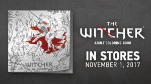 Раскраска для взрослых по мотивам The Witcher выйдет в ноябре
